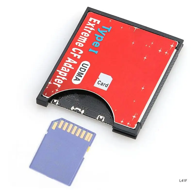 High Quality Micro-SD to Card Adapter Micro-SD SDHC SDXC to Compact Type I Memory Card Reader Converter