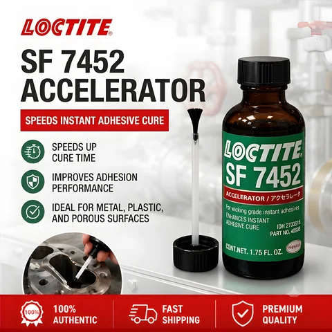 Loctite SF7452 SF7649 Rapid Fixturing Accelerator 1.75 Oz for Cyanoacrylate Instant Adhesive Original