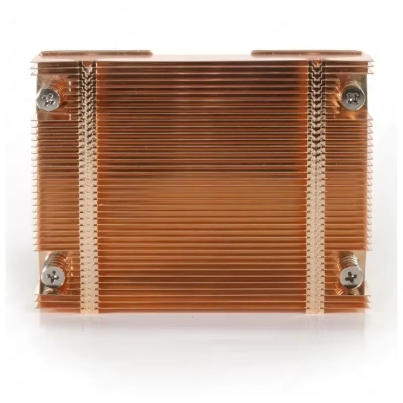 1U Ultra Thin Pure Copper VC Server Cooler ITX CPU Radiator For AM4 AM5 Desktop