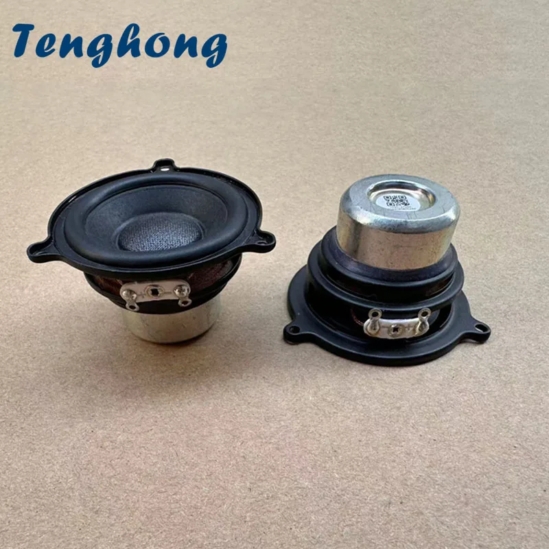 

Tenghong 2 шт. 6 Ом 10 Вт 50 мм полнодиапазонный динамик с длинным ходом портативный аудио громкоговоритель для домашнего кинотеатра звуковая музыка 1,85 дюйма