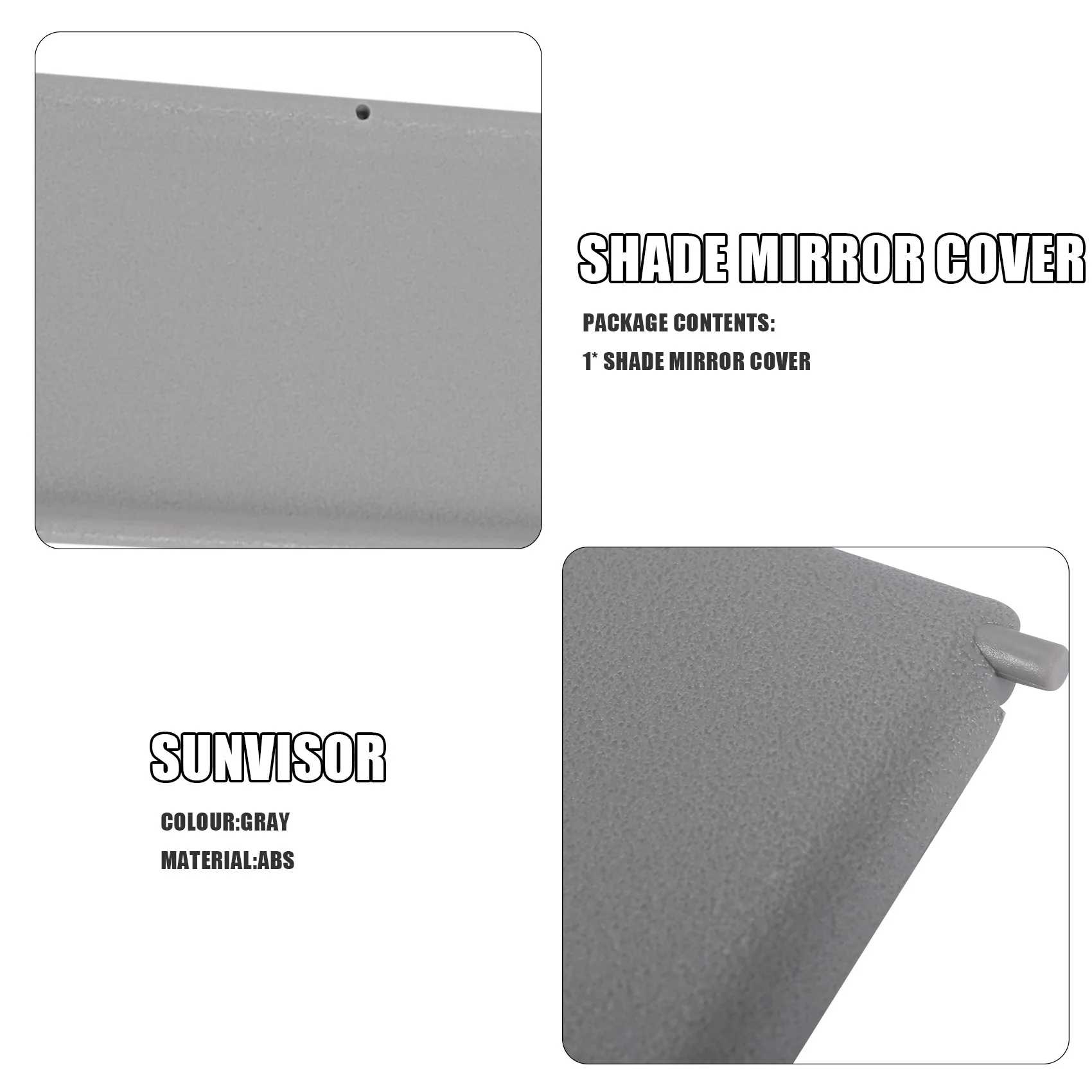 Sunvisor سيارة لمرسيدس بنز ، ظل الشمس ، غطاء مرآة ، W203 ، فئة سي ، C230 ، C240 ، C280 ، C32 ، C320 ، C350 ، C55 ، A2038170220 A