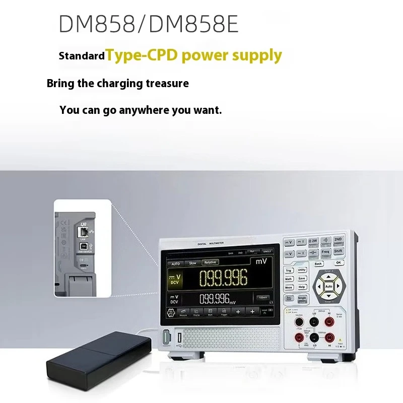 High-Precision Digital Multimeter Convenient Five-and-a-Half-Digit High-Definition Touch Screen