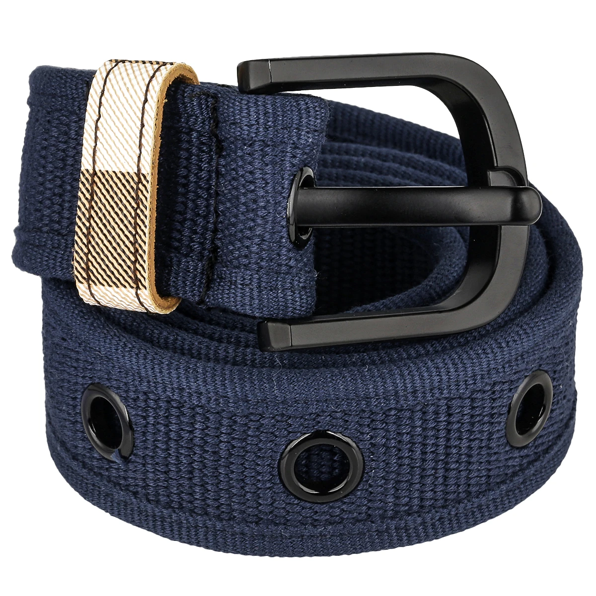 Fashion Casual Canvas Belt Braided Belts For Women Men Pin Buckle Woven Long Waist Strap For Jeans Pants