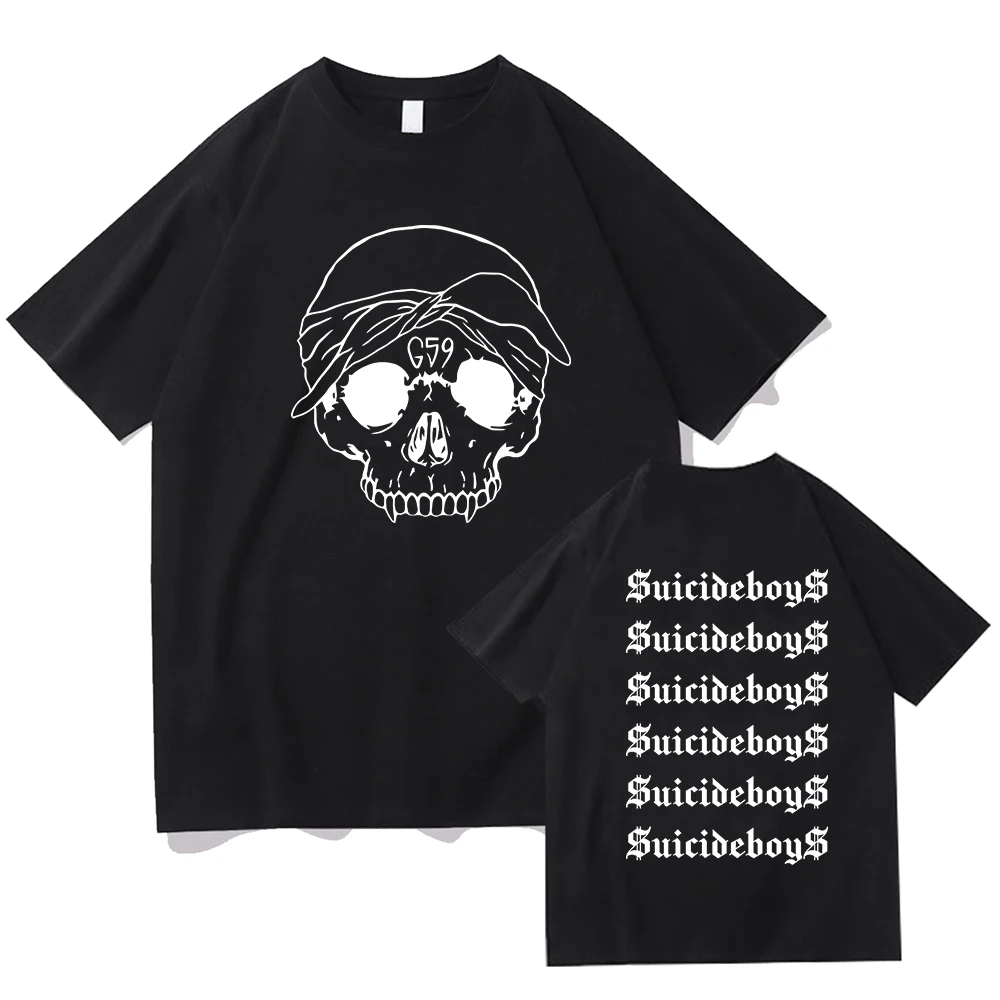 Suicideboys G59 T Shirt Men Fashion Hip Hop T-Shirt Oversized Short Sleeve T-Shirts Streetwear