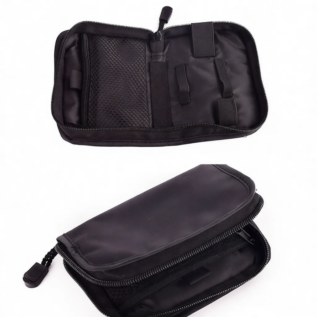Compact Medical Storage Pouch For Blood Glucose Monitor Diabetic Kit Carrying Travel Case Durable Lightweight Organizer