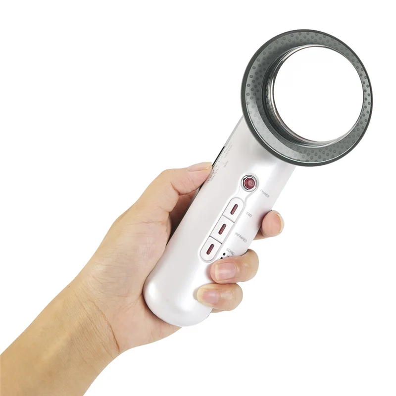 A97G 1 مجموعة الموجات فوق الصوتية التخسيس الموقد الخامس الوجه الجمال الكهربائية آلة رفع الوجه ABS + الفولاذ المقاوم للصدأ الولايات المتحدة التوصيل