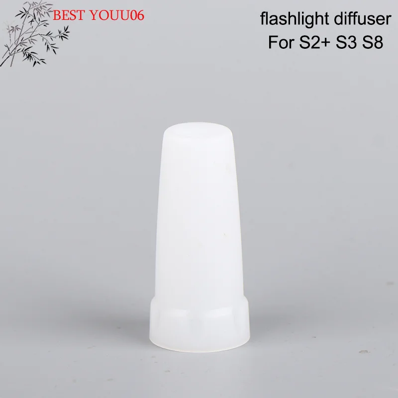 Hot Max inner diameter 24.5mm flashlight diffuser (white) for Convoy S2 S3 S4 S5 S6 S7 S8 flashlight