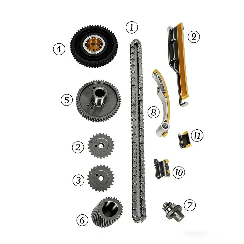 

FOR MITSUBISHI MONTERO SPORT 2009-2015 4M41 TIMING CHAIN KIT