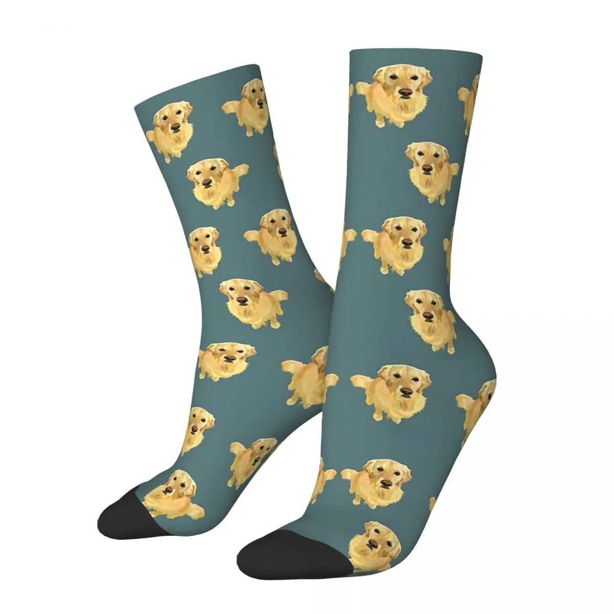 Golden Retriever Socks Socks Harajuku High Quality Stockings All Season Long Socks Accessories for Man Woman's Birthday Present