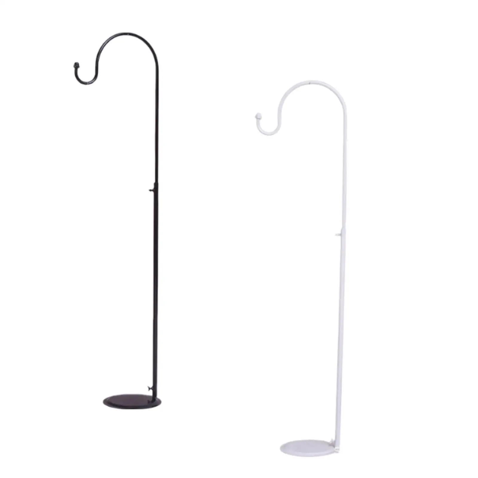 Shepherds Hooks Metal Multifunctional Versatile Decoration Decorative Hanging Plant Stand Garden Hooks for Hanging Solar Lights