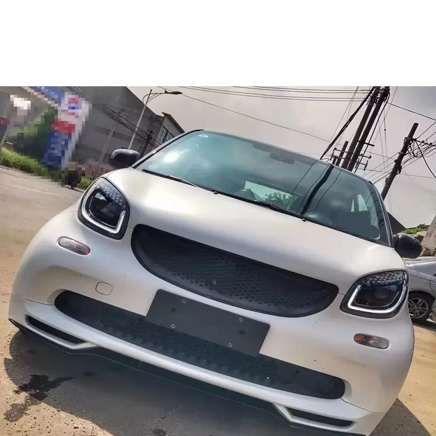 Smart 453 B Style Front Lip Side Skirts Rear Diffuser Exhaust System Body Kit Upgrade Facelift Set New Body Parts Car Accessory