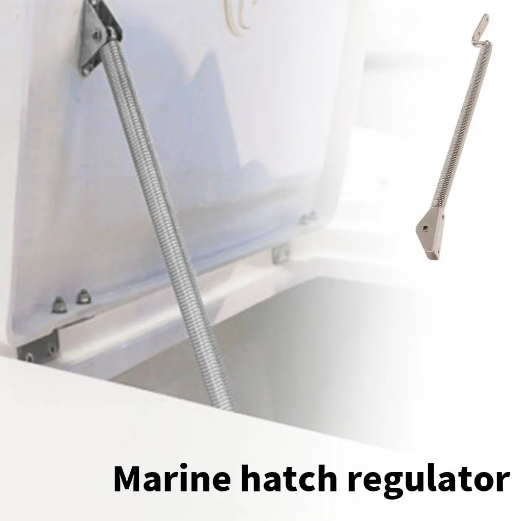 Marine Lid Support Spring 10-1/4 inch Resistant Polished Holders Support Hardware Springs Marine Casting Parts Accessories