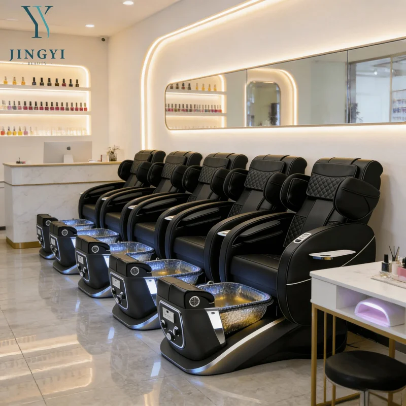 Cost Effective Nail Care Foot Spa Massage Chair Pedicure and Manicure Pedicure Chairs with Jet Luxury Modern