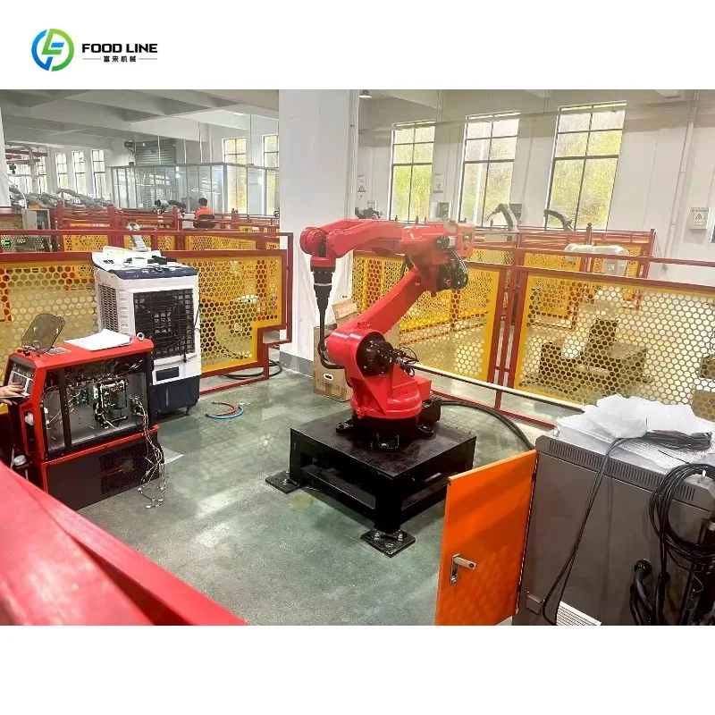 Customized 6 Axis Welding Robot & Machine Configuration 1450mm-2000mm Range 6kg Payload