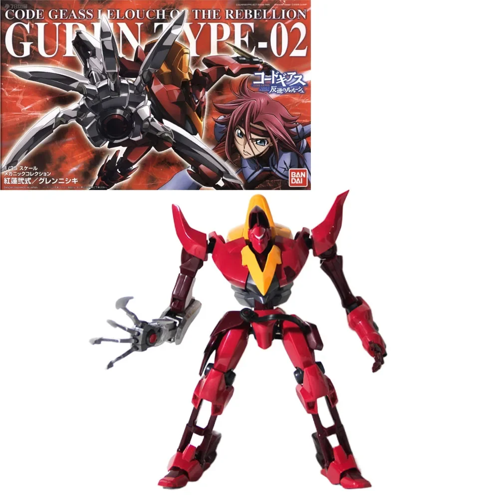 بانداي حقيقية الأصلي HG المتمردين Lelouch Gawain Guren Type-02 Z-01Z Type-02/F1Z ألعاب شخصيات الحركة هدية في المخزون
