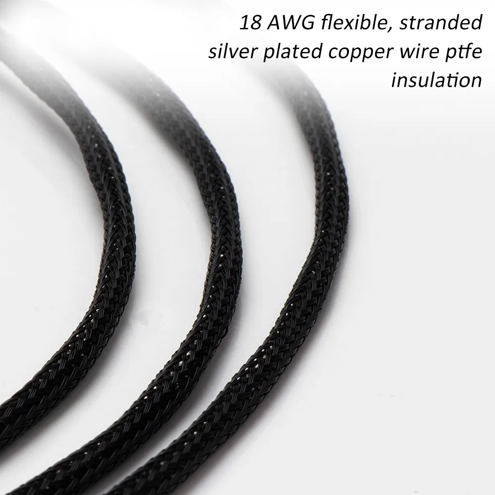 Hifi versilbertes Audio kabel-Banane zu Banane/Spade Plattenspieler Erdung kabel für realistische mcs Phono Vinyl CD Lautsprecher verstärker – Detail 8