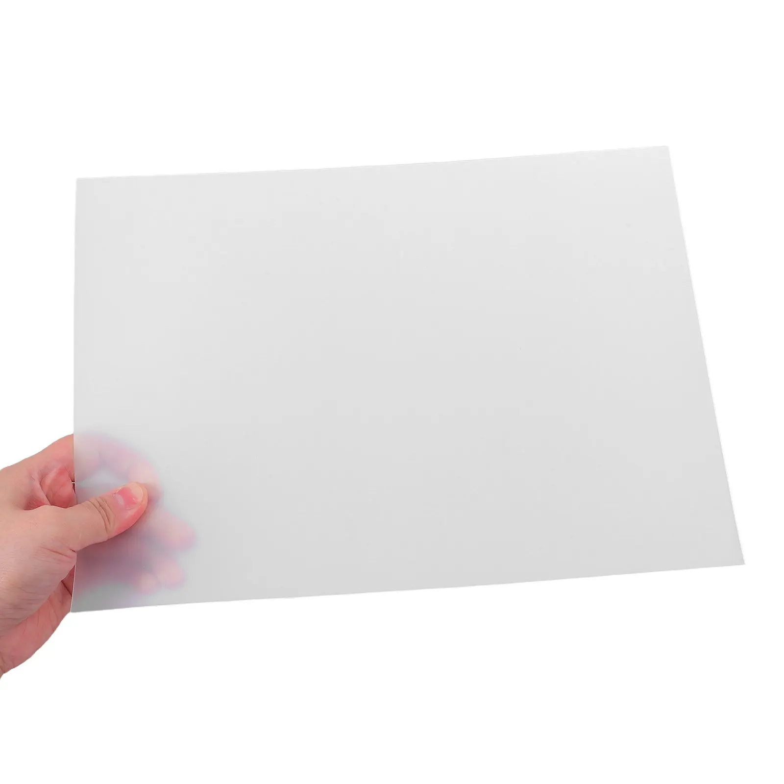 

100Pcs Clear Matte Plastic Notebook Covers Transparent Flexible Binder Protectors for Documents Sheet Music Planners Journals