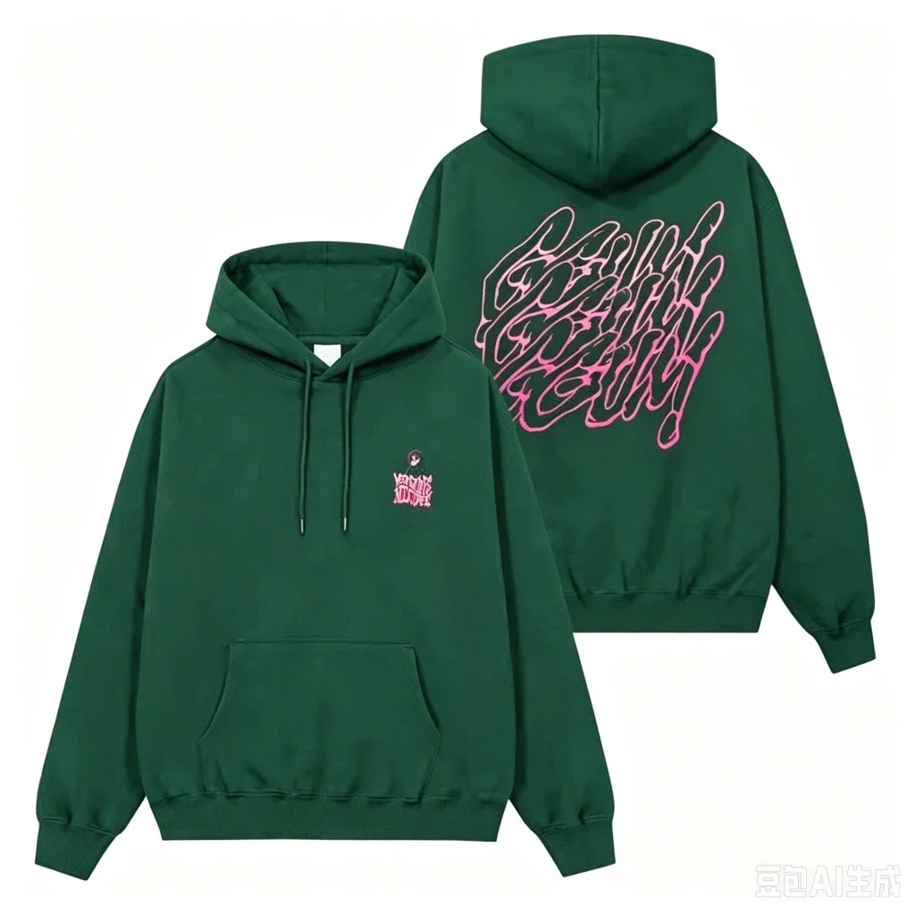 KPOP ins 2026 neuer STIL YEONJUN GGUM Print Kapuzenpullover für Damen, Lost in Space Hoodie, Rundhals, lockerer, WARMER Pullover, OVERSIZE-KLEIDUNG – Detail 32