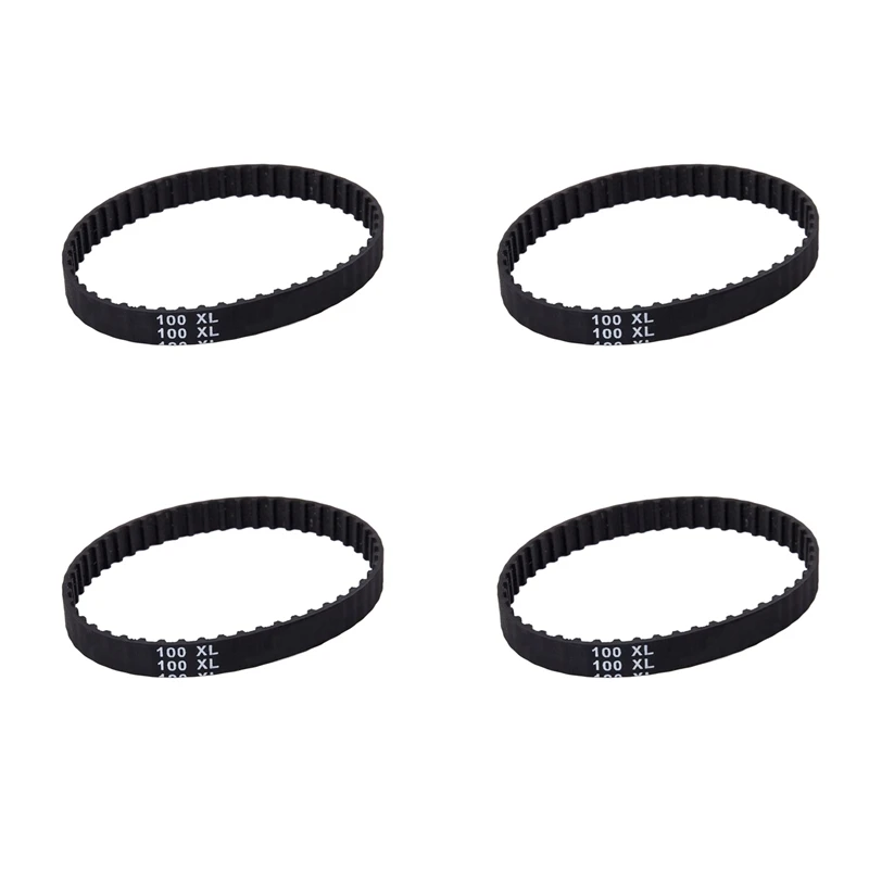 4X Polisher Speed Control Drive Rubber Timing Belt 50 Teeth 10Mm Wide 100Xlglobal Stock Ready