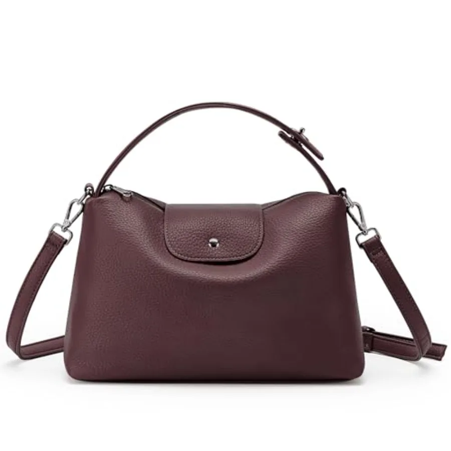 

Сумка-хобо KALIDI из мягкой веганской кожи, кроссбоди, с верхней ручкой, для женщин