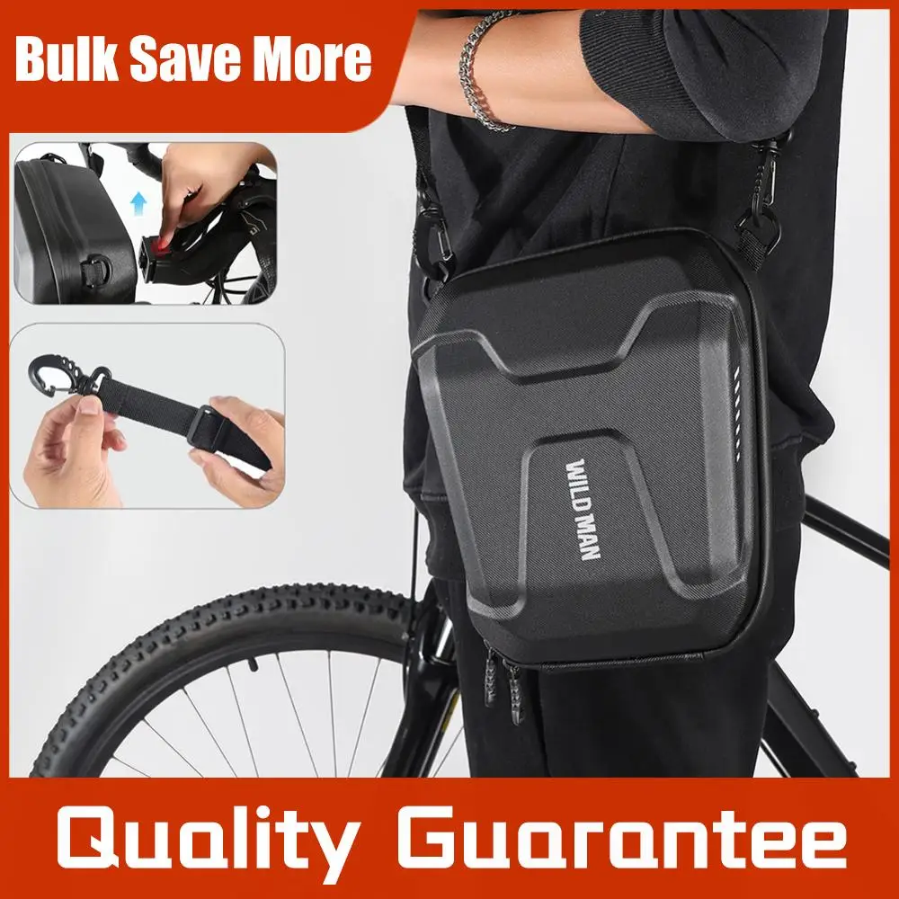 

MTB Mountain Bike Phone Pouch Case Mountain Road Bike Scooter Hard Shell Handlebar Head Bags Cycling Accessories