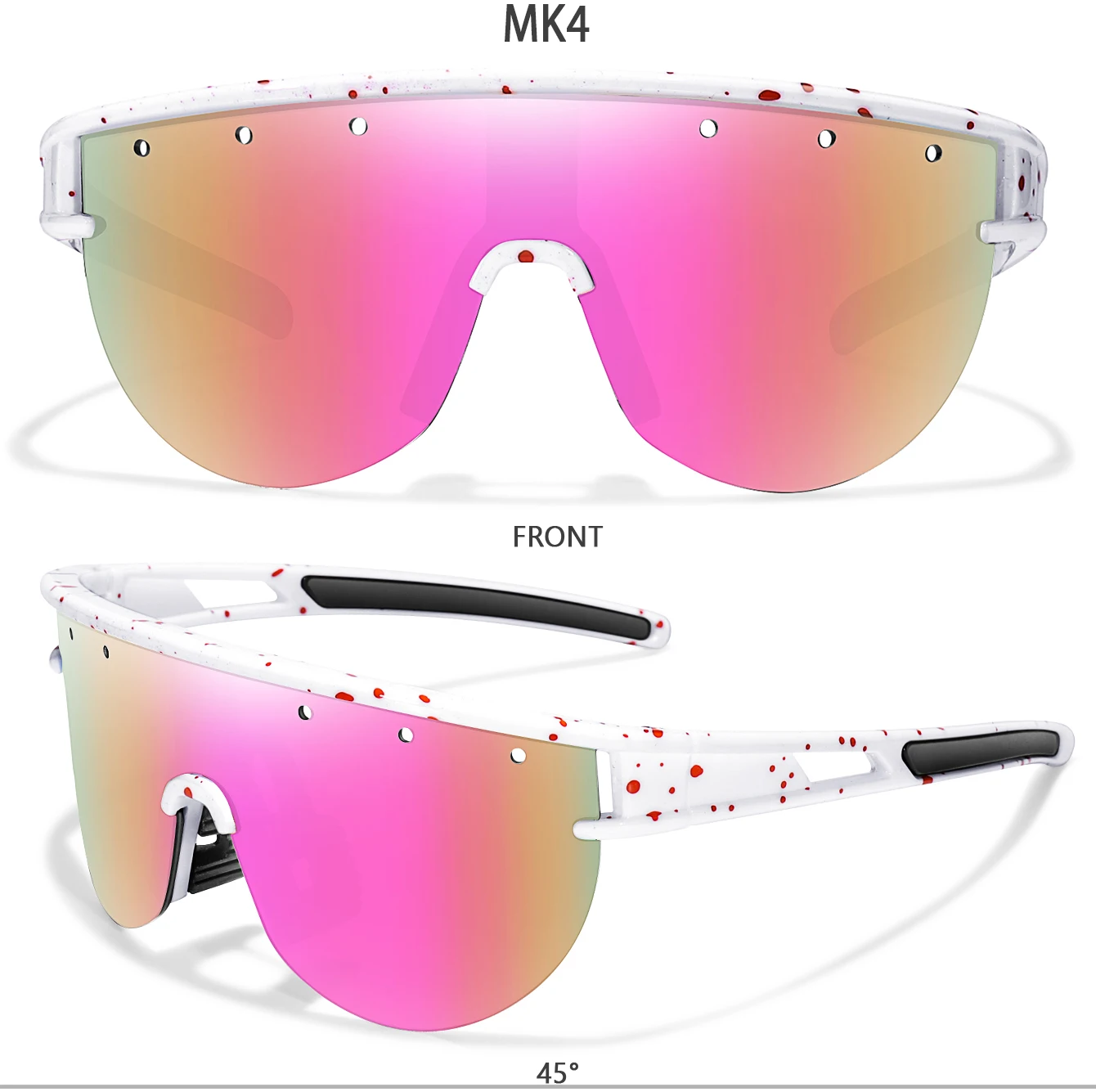 Teenager Sonnenbrille Alter 9-15 Jugend Radfahren Brille MTB Fahrrad Brille Kinder Outdoor Sport Jungen Mädchen UV400 Brillen – Detail 23