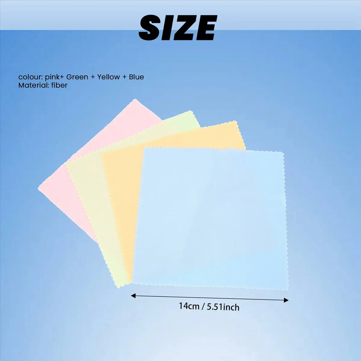 SCLS 4 Microfiber Optical Cleaning Cloth Dvd Lcd Camera Lens Screen Clean Cloth Towel