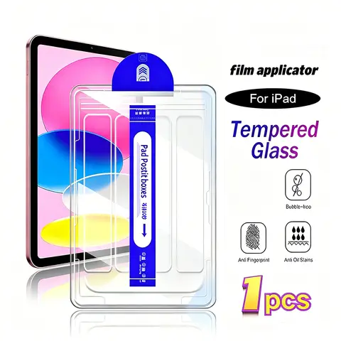 Tempered Glass Screen Protector For iPad 2025 2026 12th 11th A16 A19 10th Gen 9/8/7th Air 11 M2 M3 M4 2026 Pro 11 13 M5 M4 2024