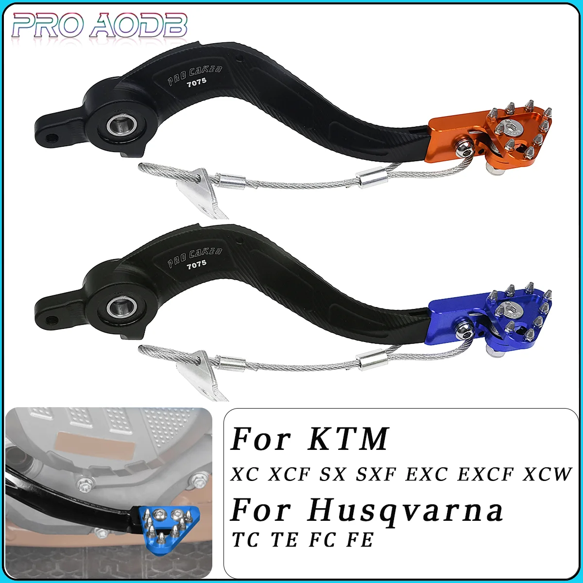 Motorcycle Accessories Brake Pedal Arm Foot brake lever Brake For KTM SX SXF EXC XC XC Husqvarna TC TE FC FE 125-501 2008-2016