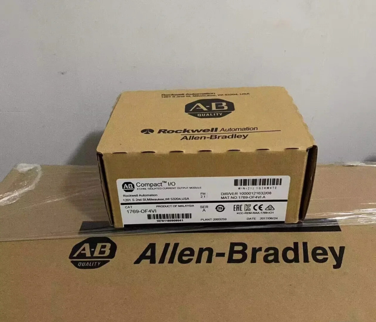 1Pc Nieuwe Ab 1769-OF4VI 1769OF4VI Een In Doos Merk