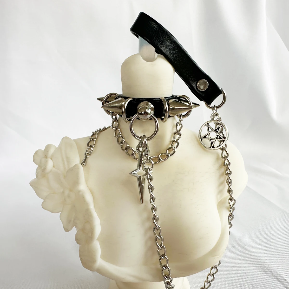 1/3 1/4 1/6 BJD Doll Clothes Accessories 30cm 45cm 60cm 75cm BJD Doll Necklacce Choker Doll DIY Accessories view 2