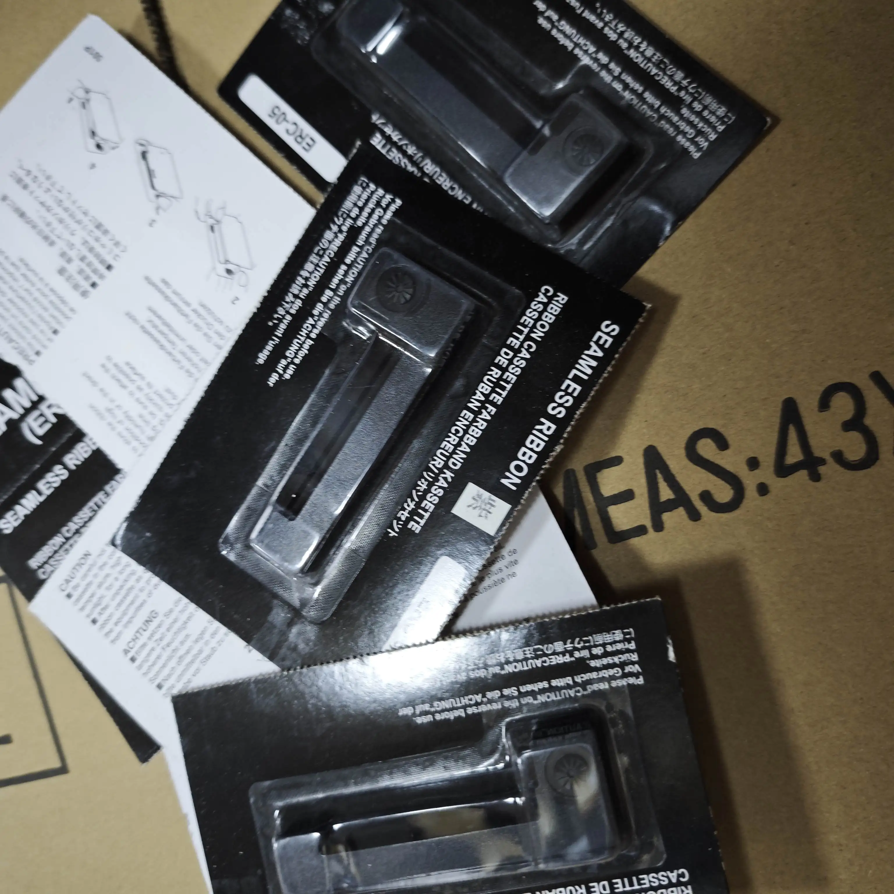 10 Uds cinta de cartucho de cinta de Taxi ERC-05 ERC05 apto para Epson M150 M-150II M1500II M150II EC7000 150II M-150 II