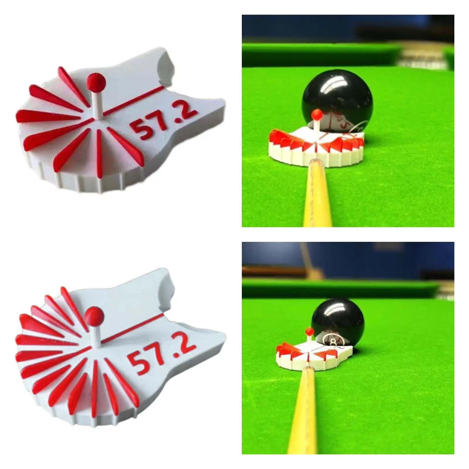 Billiard Aiming Trainer Billiard Accessories Professional Equipment Training Aid Billiard Aiming Tool for Pool Practicing