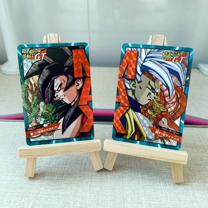 DIY Dragon Ball Z The 19th Bullet Reproduces The Grid Refracted Flash Card Anime Peripheral Game Collection Card Holiday Gift