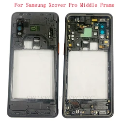 Middle Frame Center Chassis Phone Housing For Samsung Xcover Pro G715 G715F Frame Cover Repair Parts