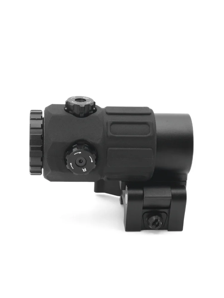 G45 5배율 확대경 (558 리플렉스 조준경용 측면 퀵 탈부착 QD 마운트 포함)