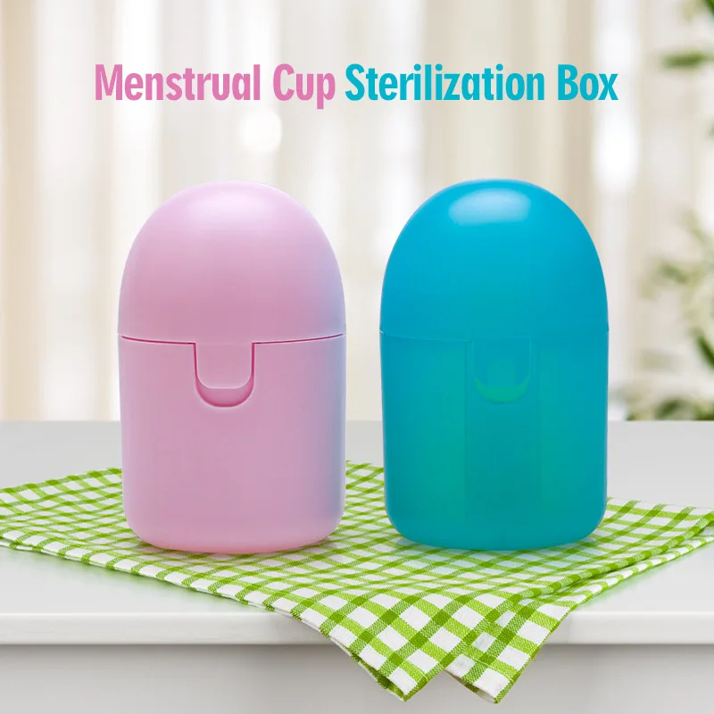 Women's Foldable Menstrual Cup Sterilizer Sanitary Women's Menstrual Cup Menstrual Disinfection Container