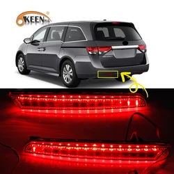 Led Rear Bumper Reflector For Honda Odyssey 2009 2010 2011 2012 2013 2014 Auto Tail Lights Car Accessories Brake Lamp Taillights