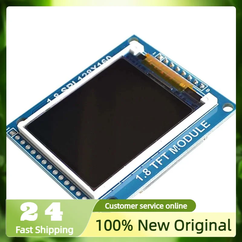 Módulo TFT de 1,8 pulgadas, módulo LCD con puerto serie SPI de sustrato PCB, al menos 4 IO