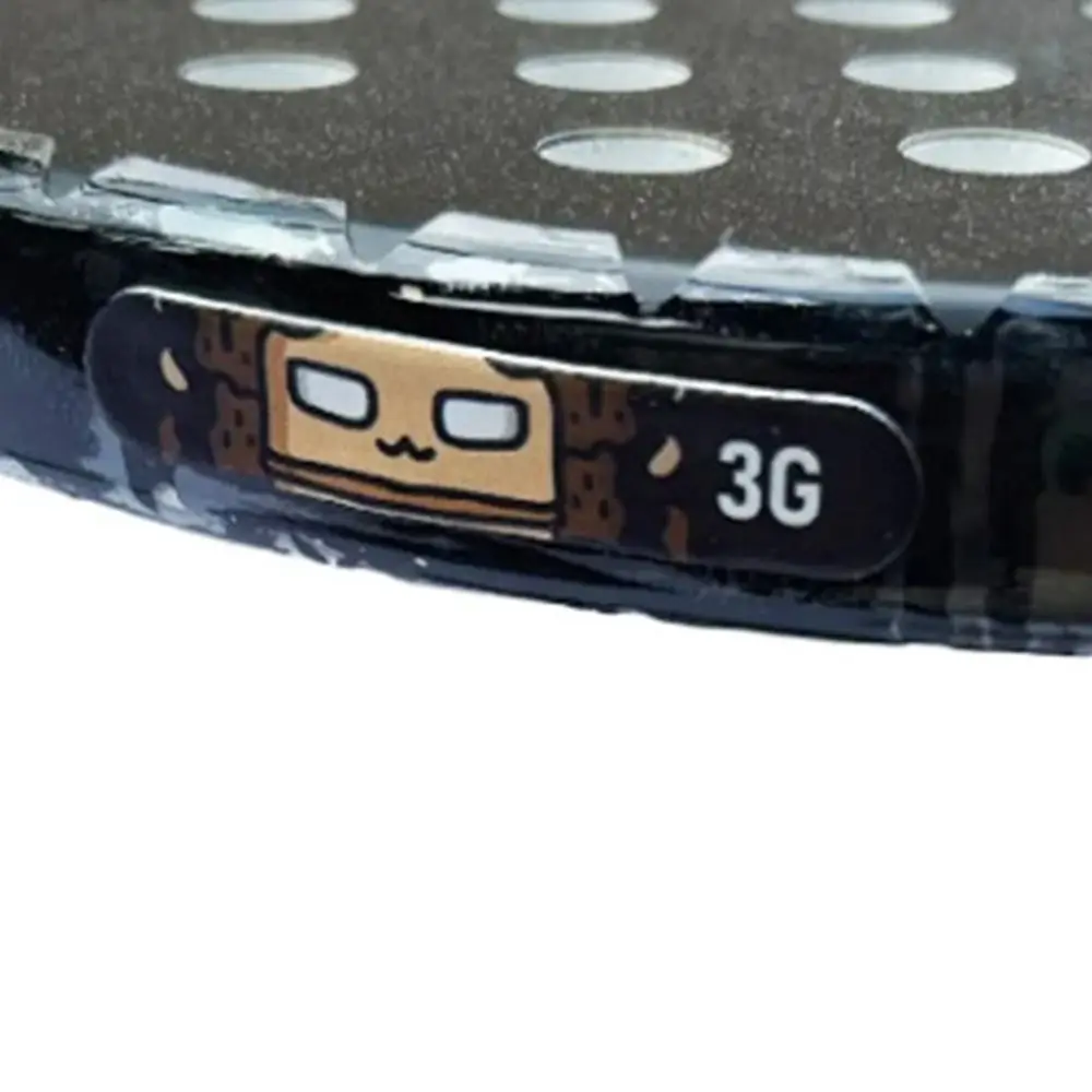 

6PCS Cartoon Tennis Racket Weighted Sticker 3g Self-Adhesive Weight Balance Bar Adjustable Weight Balancing