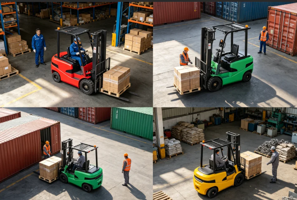 CE Certification Support OEM Forklift 1-3 Ton Height 6m High Reach Electric Forklift