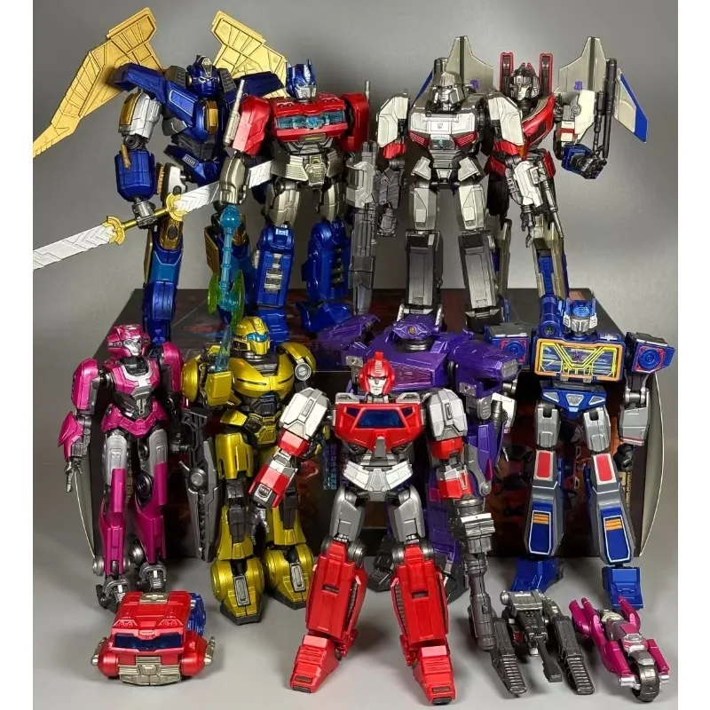 Blokees Transformers Optimus Megatron Prime Soundwave Ironhide Premium Edition Action Figure Model Collectible Toy Birthday Gift