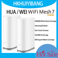 HUA WEI WiFi Mesh 7 WS8800 AX6600 Whole Home Coverage One-Touch Connect HarmonyOS Mesh+ Router WiFi6 Plus Internal Antennas