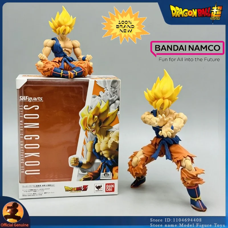 

Brand New in Stock Dragon Ball Z Super Saiyan Action Figure Battle damage Son Goku Collectible Model Anime Figurine for Fans Toy