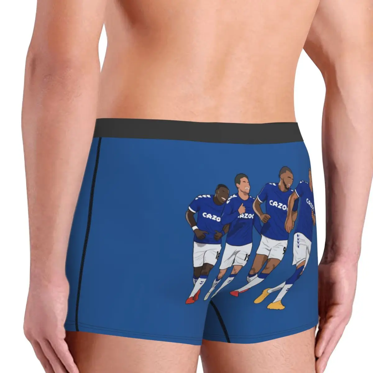 Boxer Underpants Shorts Everton Goal Celebration Richarlison Calvert Lewin Rodriguez Nkounkou Panties Male Ventilate Underwear