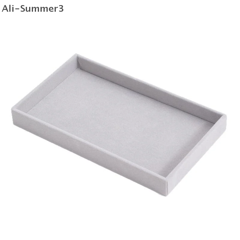 صندوق تخزين المجوهرات المخملية، أقراط وقلادة وخاتم وسوار، حامل عرض المجوهرات، صينية ذهبية للمجوهرات #5