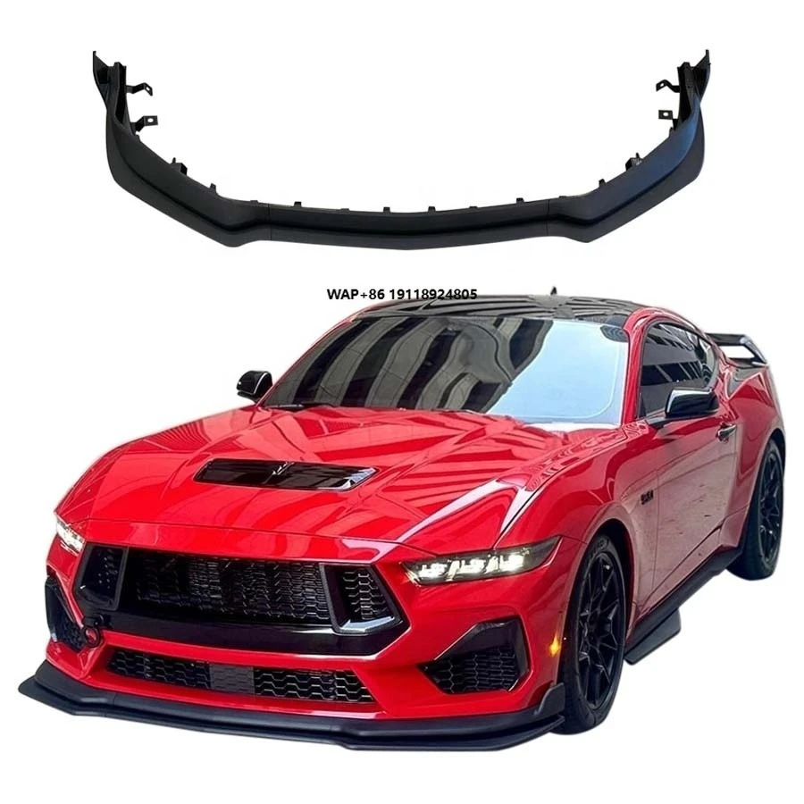 

For Mustang Dark Horse Accessories Body Kits New MP Style Split Front Lip Bumper