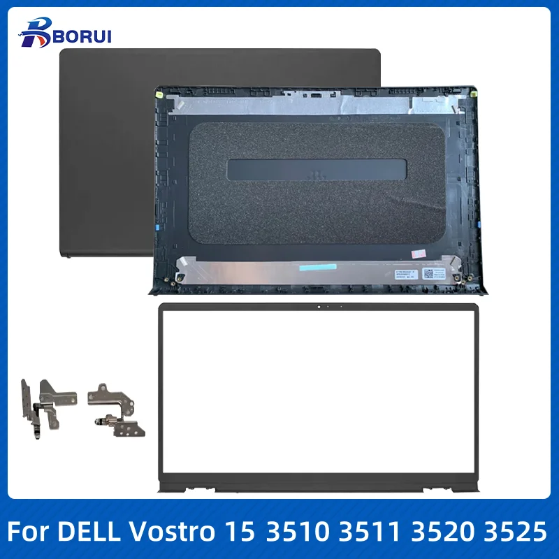 Laptop Case For Dell Vostro 15 3510 3511 3515 3520 3525 New Rear Lid TOP Case LCD Back Cover/Front Bezel/Hinges 0DWRHJ Black