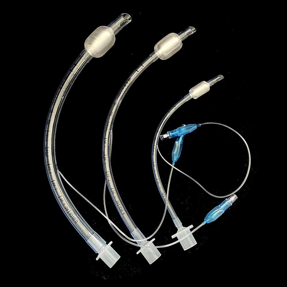 10PCS Pet Dog Rat Small Animals Cuffed Endotracheal Intubation Tube EI Inhalation Maintain Airway Ball Shape Clinic Supplies