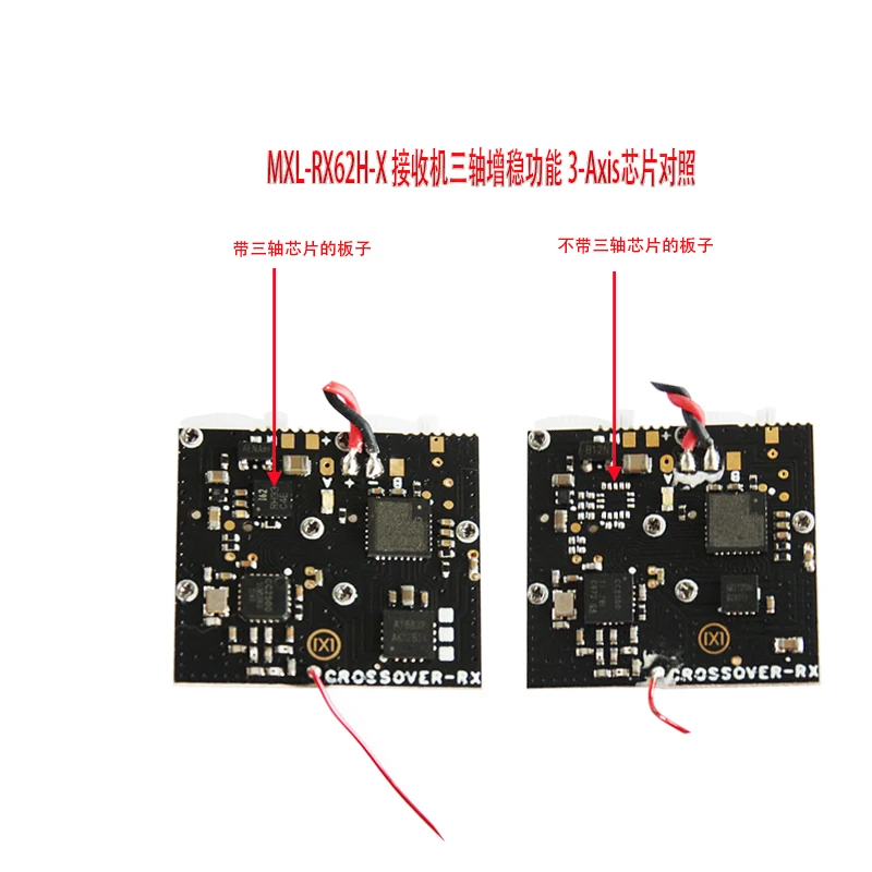 Ma-RX42-A2/A2 Récepteur 5 canaux (FLYSKY-AFHDS-2A) TELEM/MicroRX Surveillance en temps réel du récepteur de tension de la batterie Tension de fonctionnement et force du signal (Ma-RX42-A2 TELEM